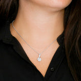 Mother's Day "All That I Am" Ribbon Necklace