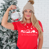 Red TRUE STORY of CHRISTMAS T-Shirt