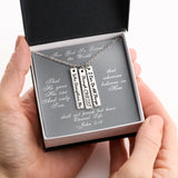For God So Loved The World-I Can Do All Things Through Christ Necklace