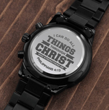 I Can Do All Things Men's Watch