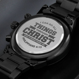 I Can Do All Things Men's Watch