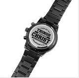 I Can Do All Things Men's Watch