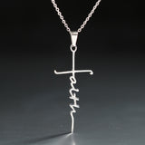Faith Necklace With Message Card